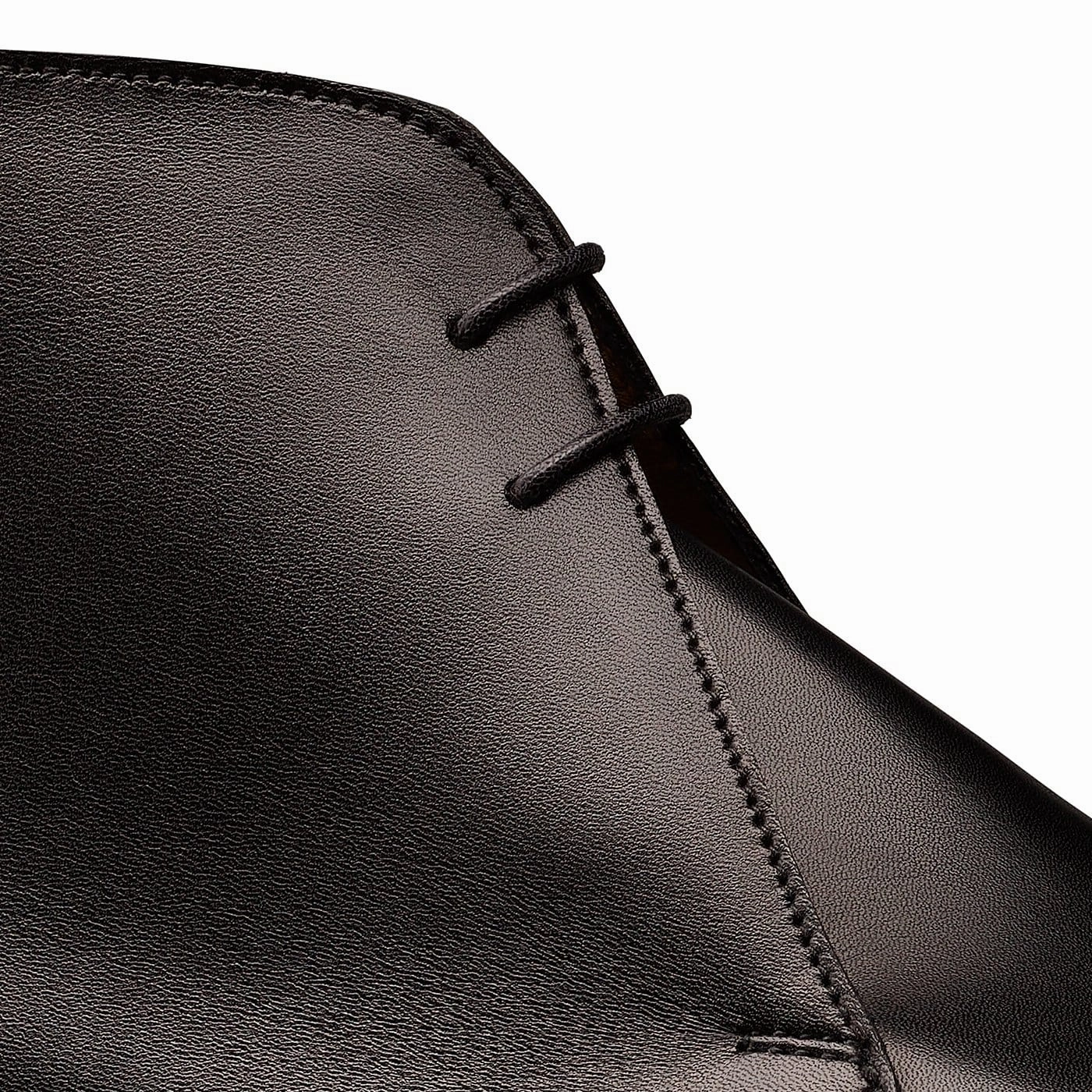 No Tie Upton Black Calf