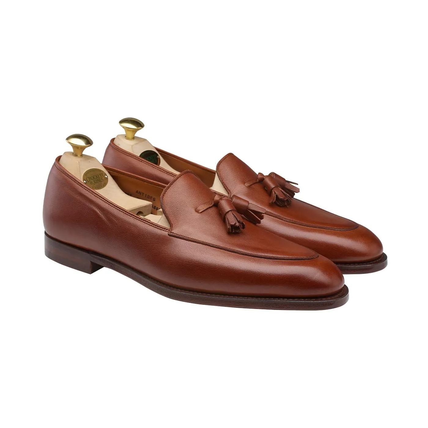 Antibes Chestnut Milled Calf Sun Proof Streamlined Shape