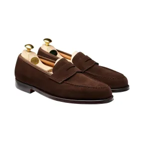 Summer Breath Boston Dark Brown Suede