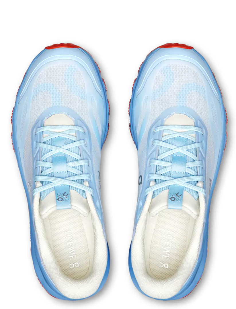 On Running Cloudventure 2 LOEWE Blue Red White (Women's) Magic Mood Anti Slip