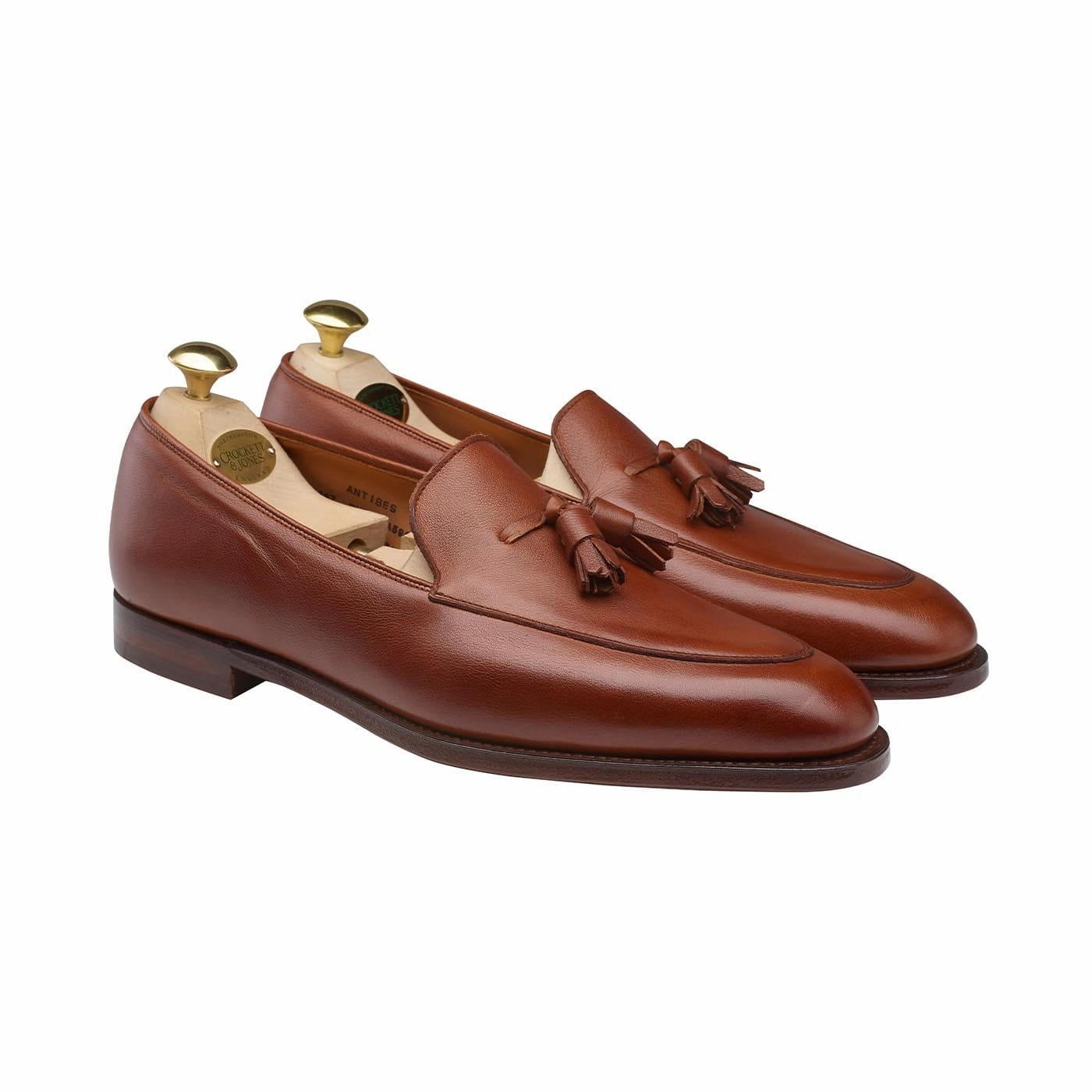 Antibes Chestnut Milled Calf Sun Proof Streamlined Shape
