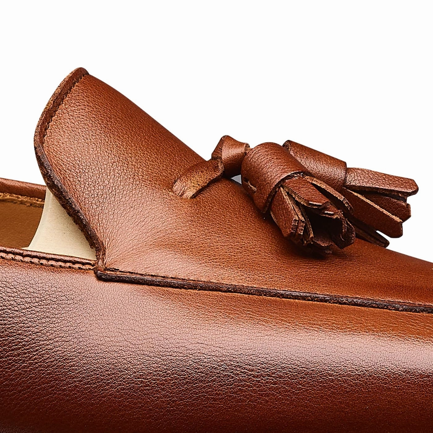 Formal Wear Soft Leather Antibes Chestnut Milled Calf