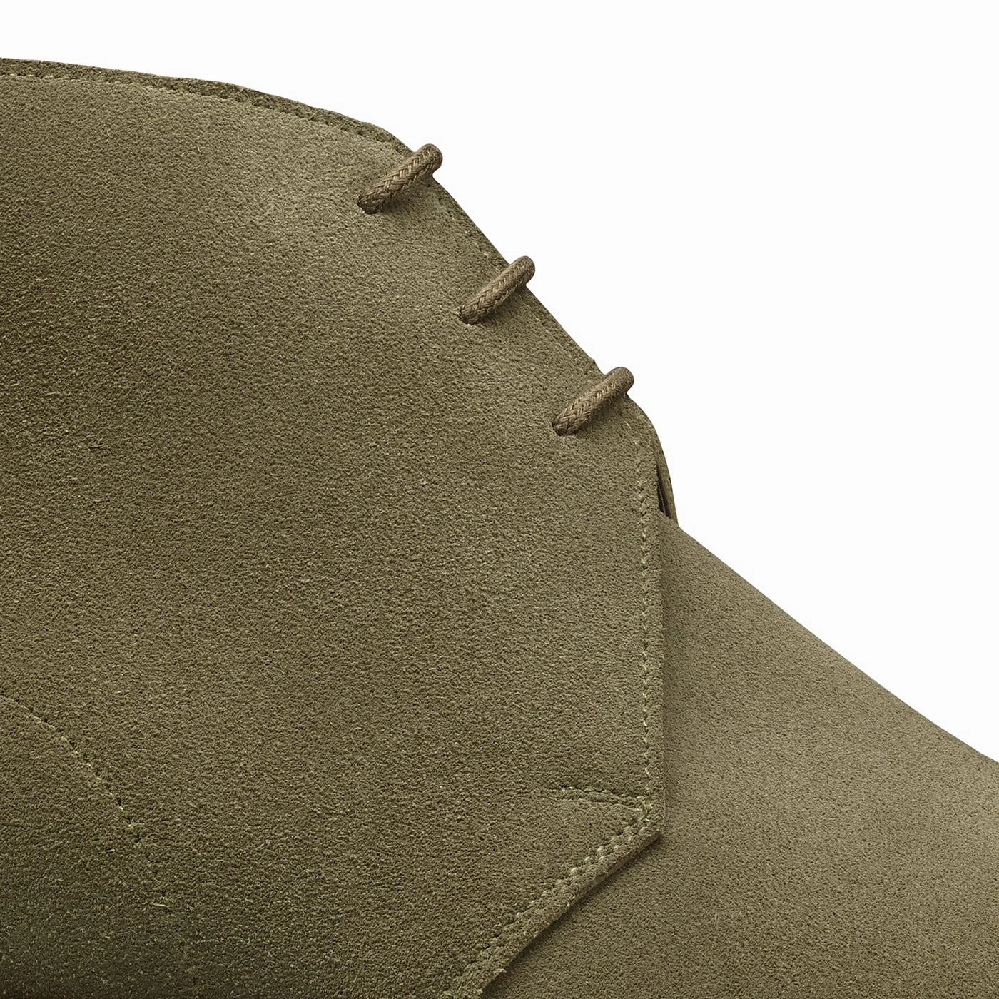 Chukka 4 Olive Reverse Butt Suede All-Terrain Use Trail Ready