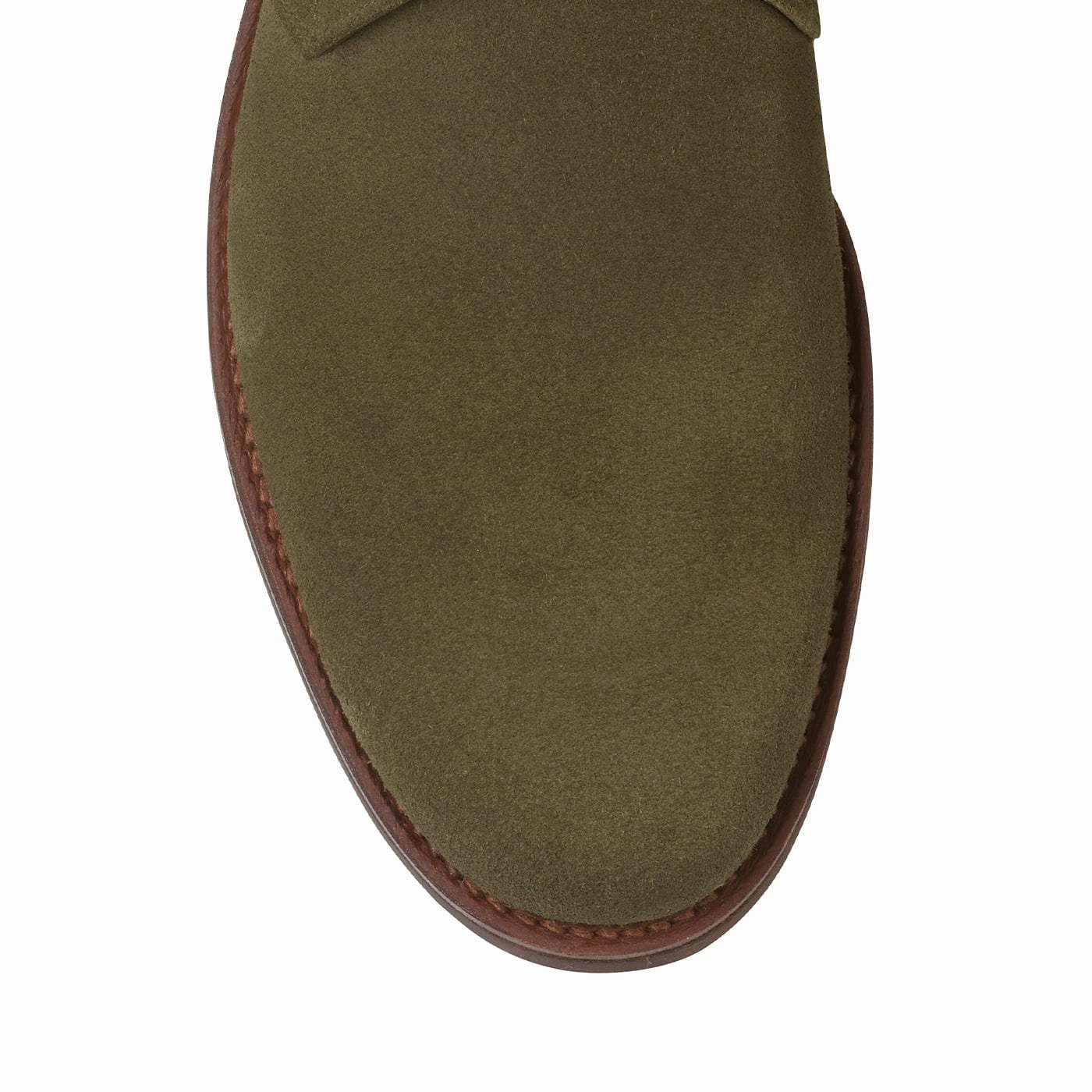 Chukka 4 Olive Reverse Butt Suede Hiking Trail