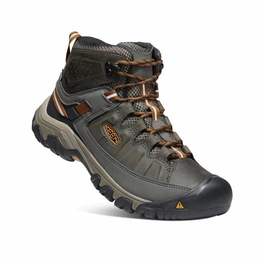 Targhee III Mid WP - Black Olive/Golden Brown Eco Friendly Work Approved