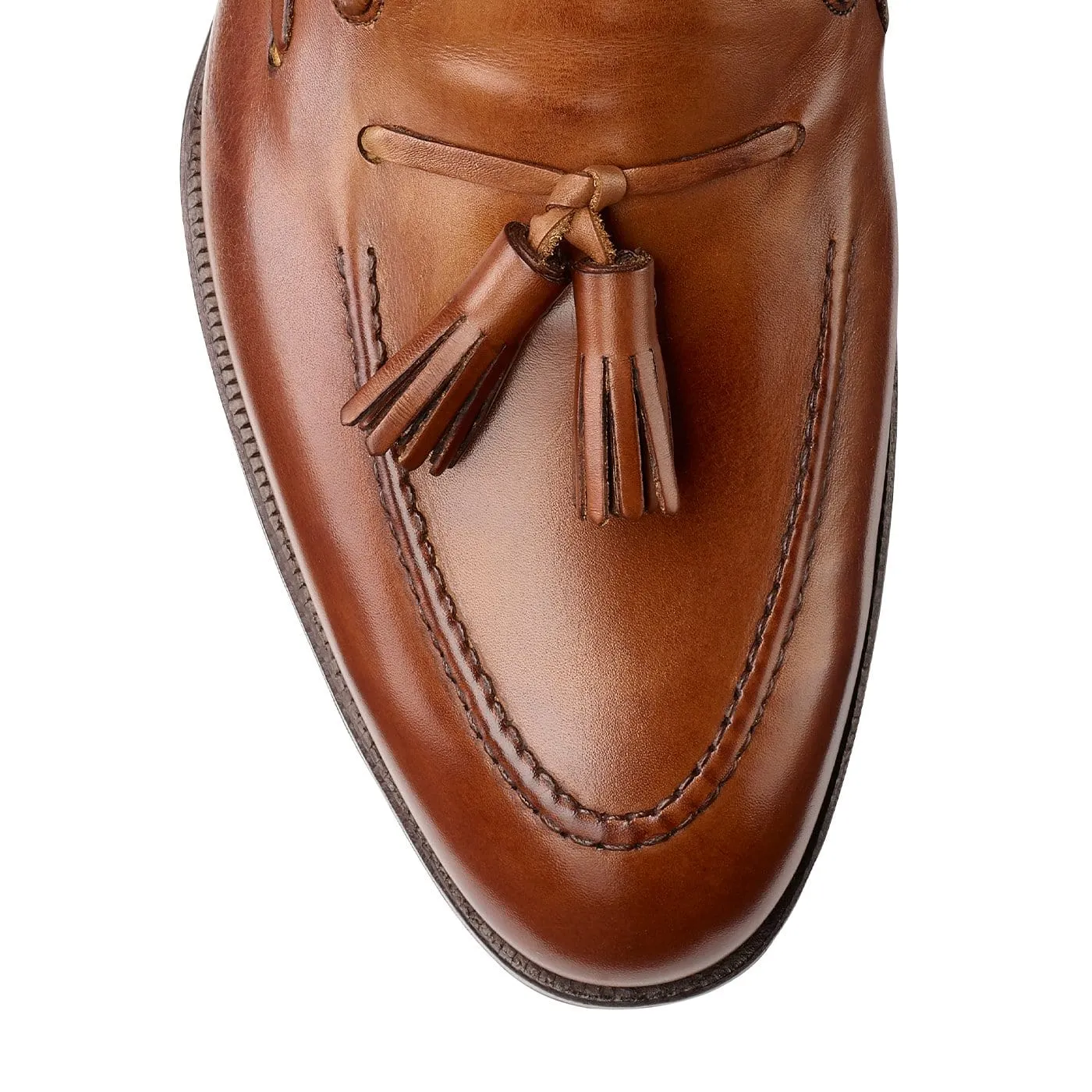 Vincent 2 Tan Antique Calf Low Maintenance
