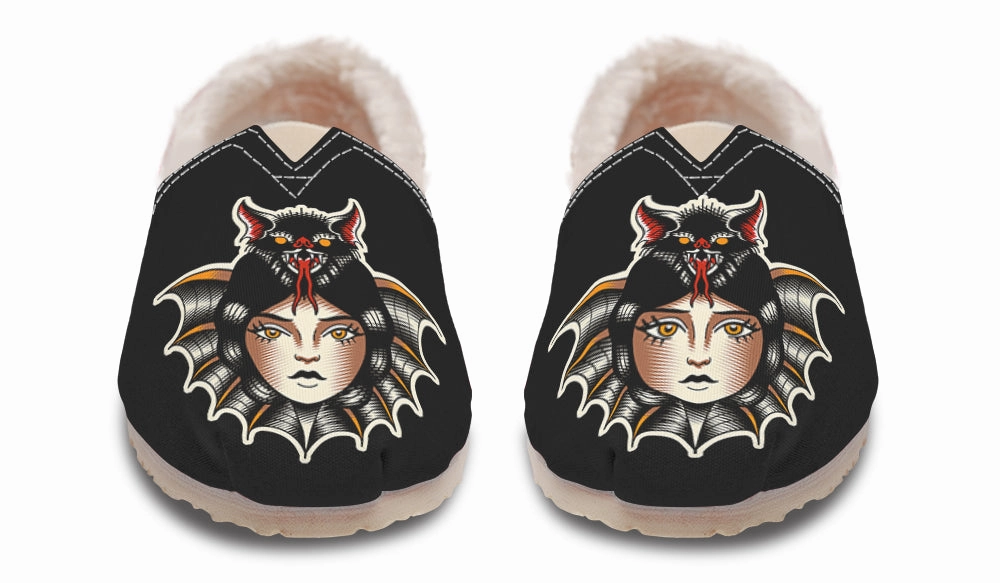 Bat Lady Winter Casual Shoes Gloss Mood
