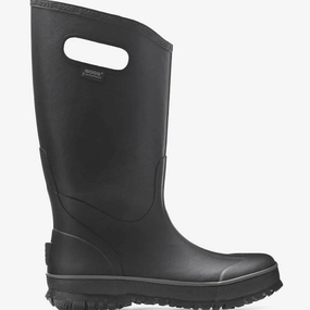 Rainboot Men's - Black Ergonomic Design Hiking Trail