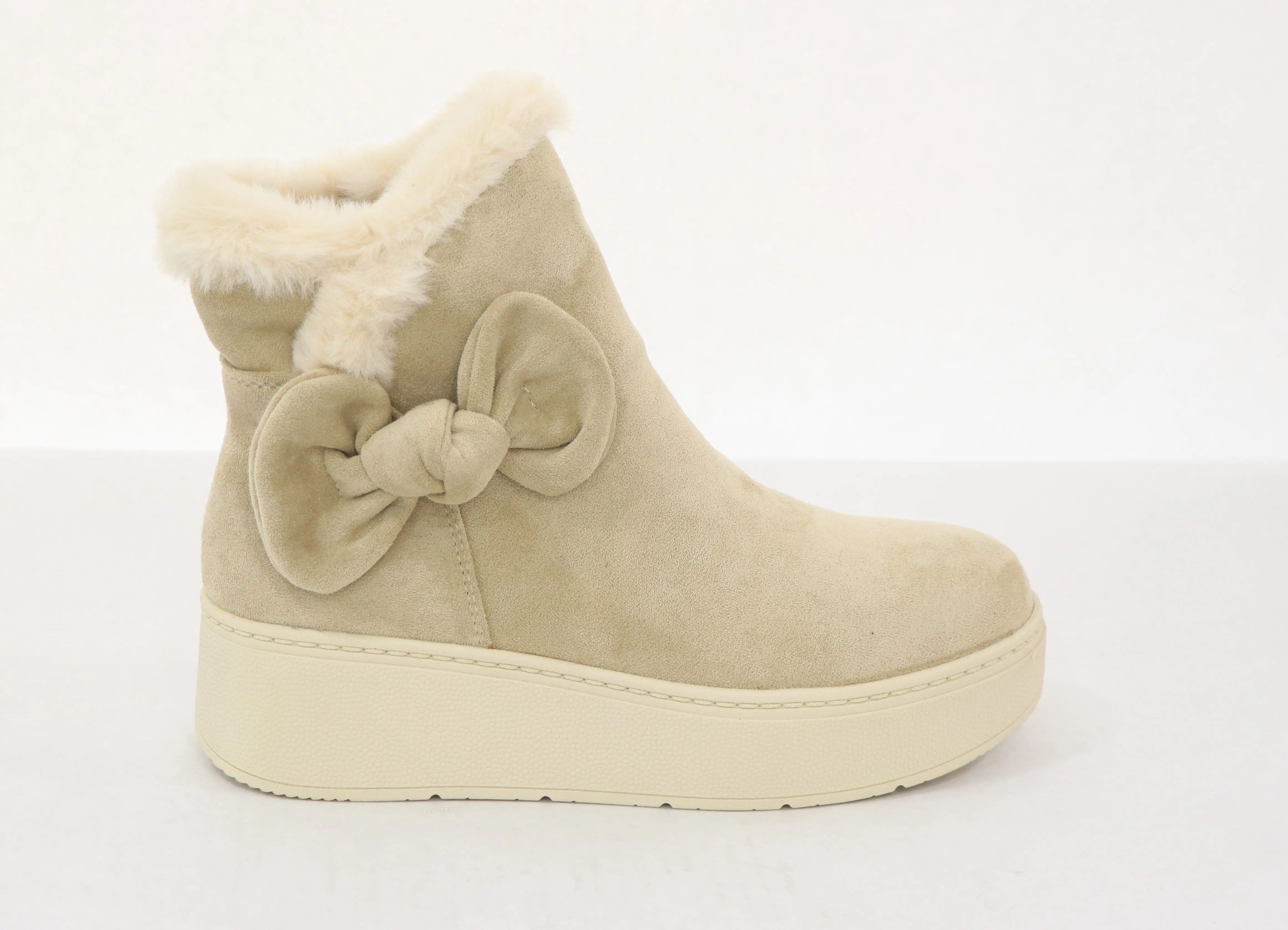 Smooth Texture Sock Fit SLASH Mid Boots