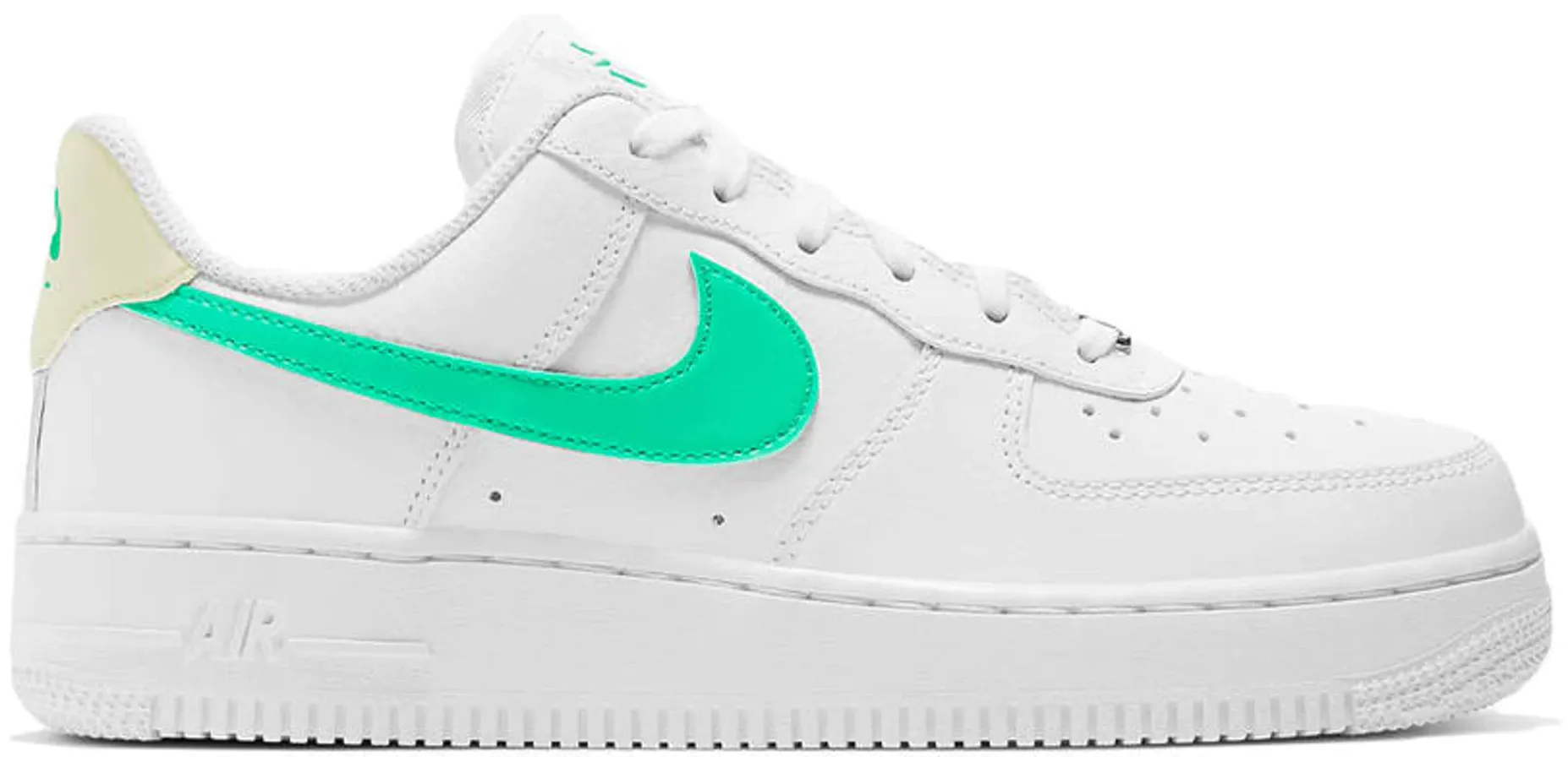 Comfort Run Stable construction Nike Air Force 1 Low Green Glow (W)