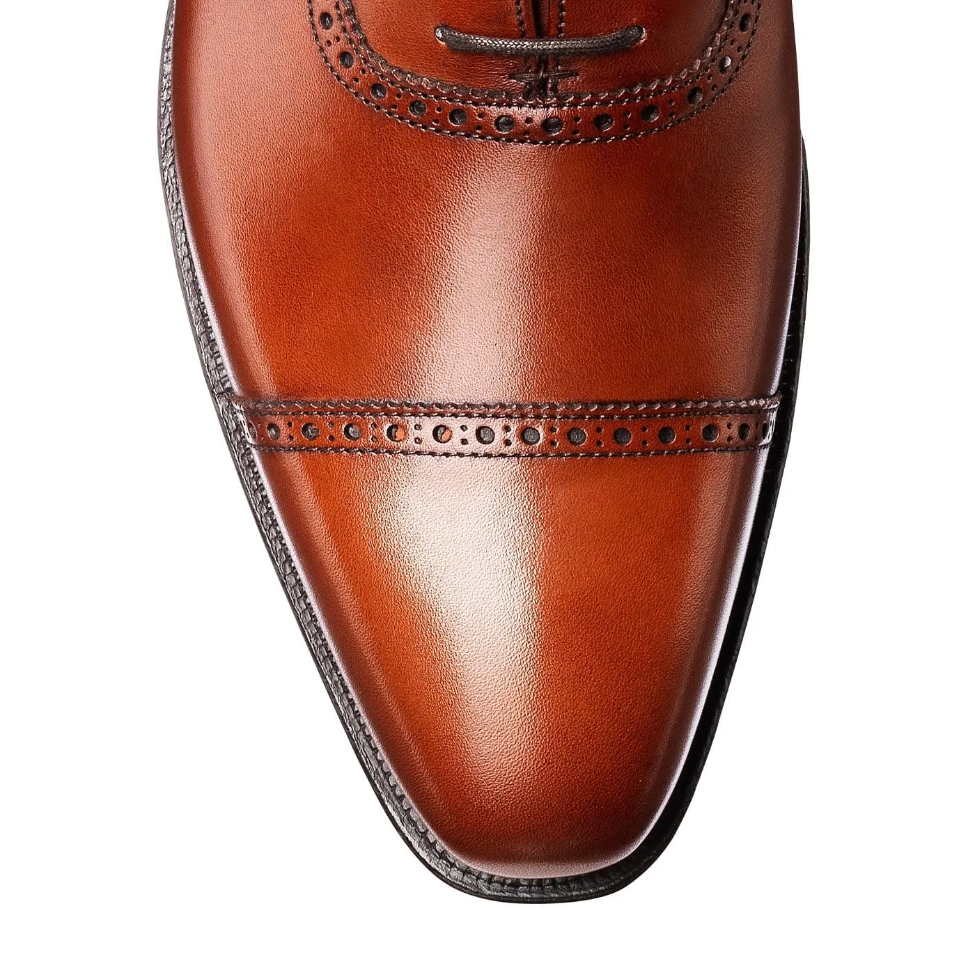 Calm Step Polish Edge Westbourne Chestnut Burnished Calf
