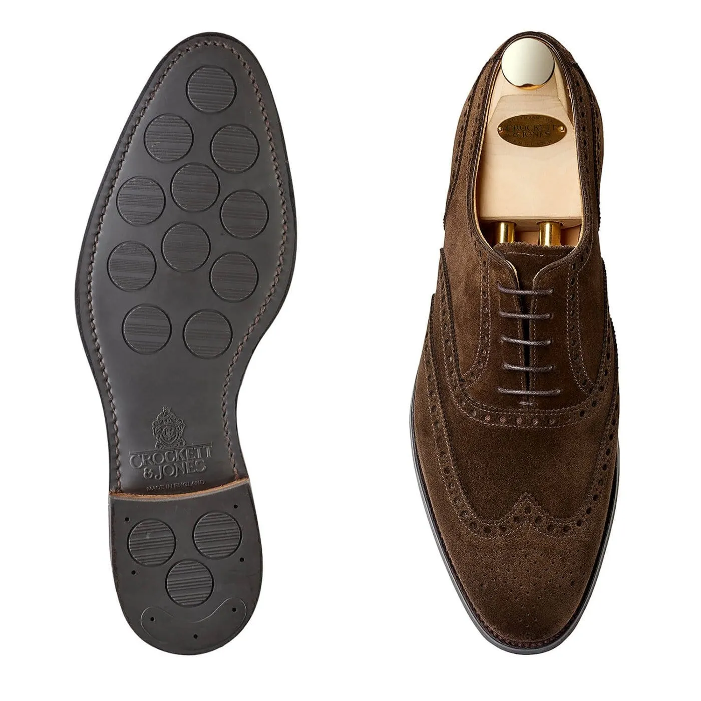 Command Style Westgate 2 Dark Brown Calf Suede