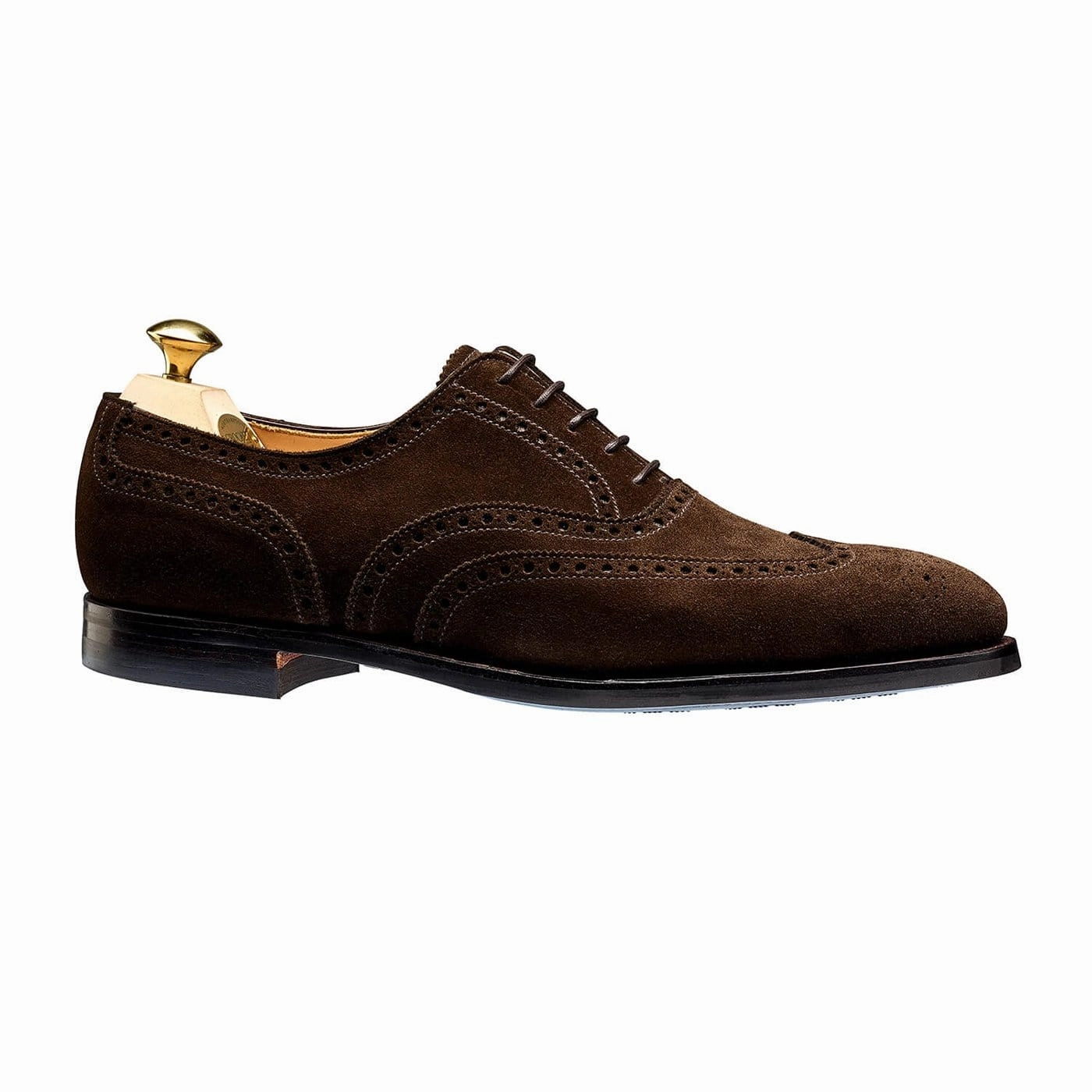 Smooth Grain Office Ready Westgate 2 Dark Brown Calf Suede