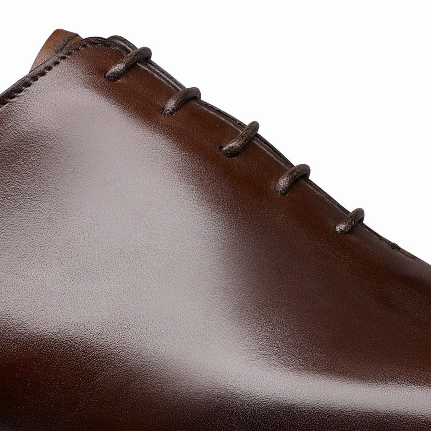 Weymouth 2 Dark Brown Antique Calf Lace Up Design