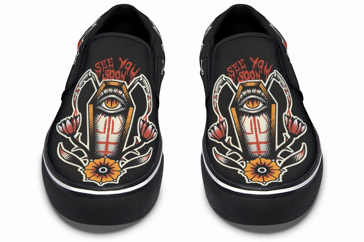 See You Soon Slip On Shoes Anti Slip Street Fit