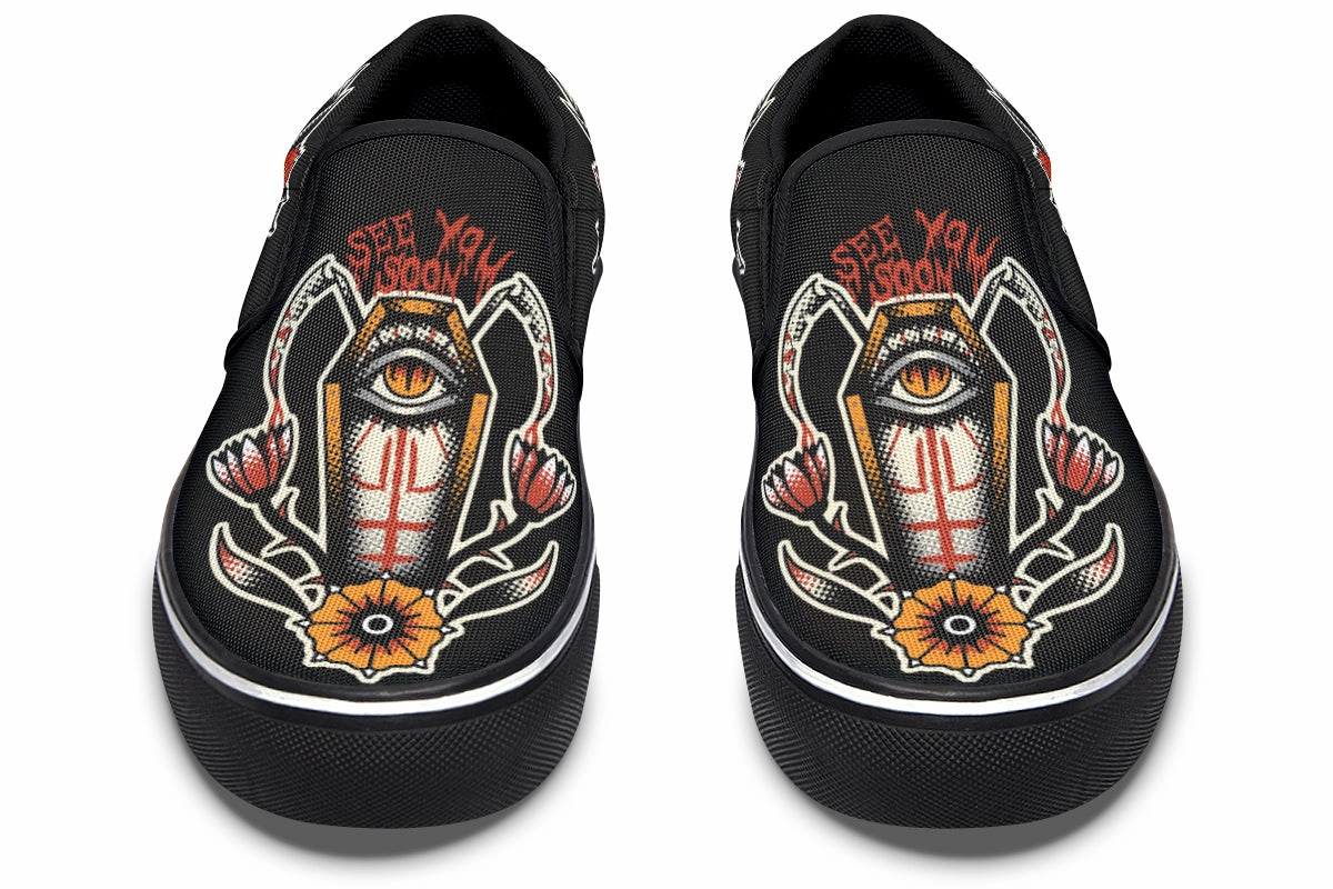 Cold Tone See You Soon Slip On Shoes