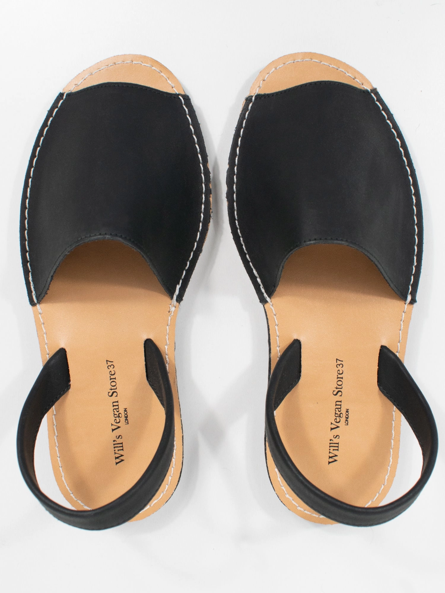 Leather Comfort Luxury Edge Flat Sandals