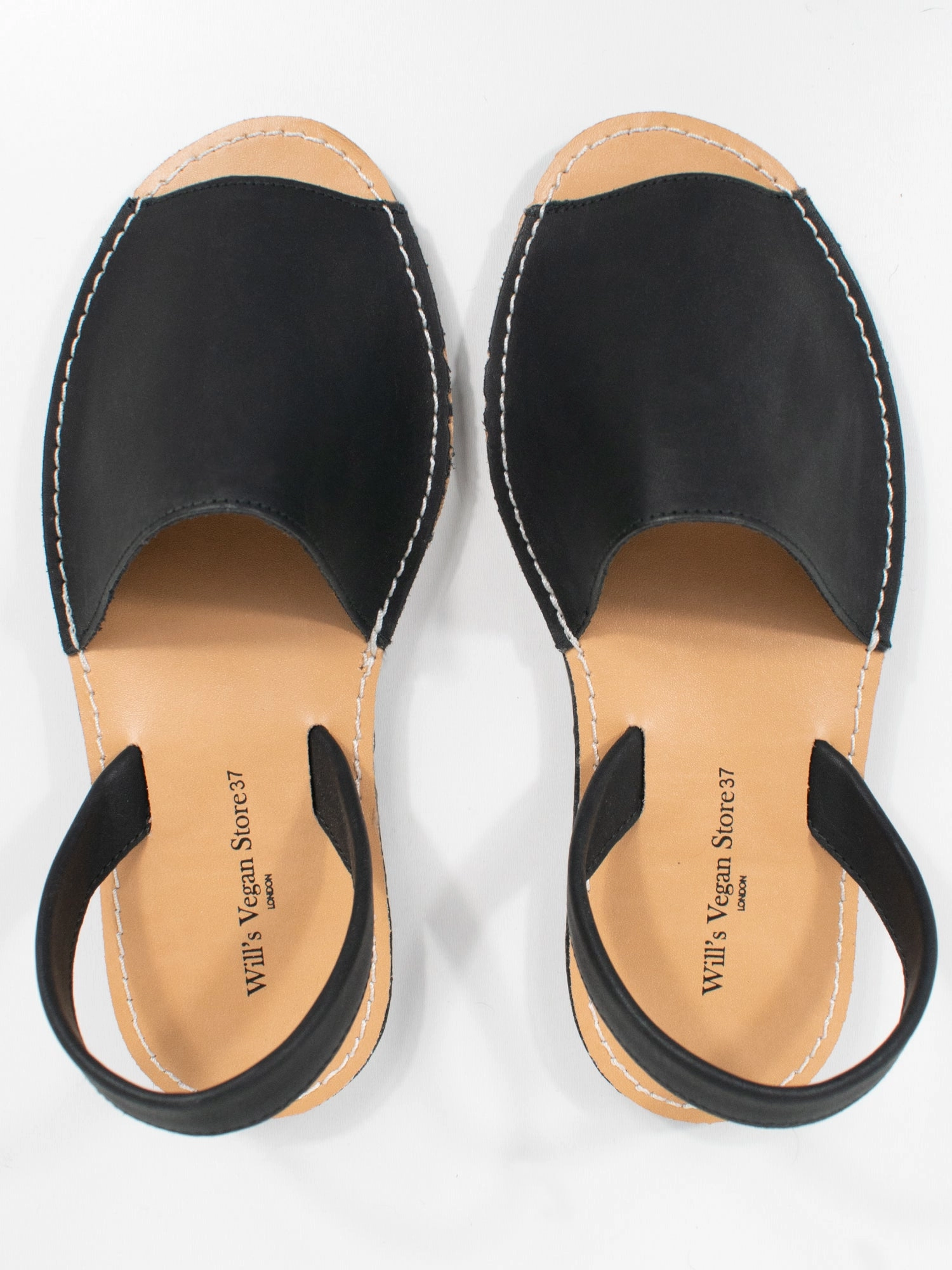 Leather Comfort Luxury Edge Flat Sandals