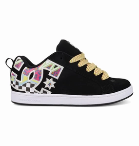 Women's Court Graffik Shoes Stretch upper