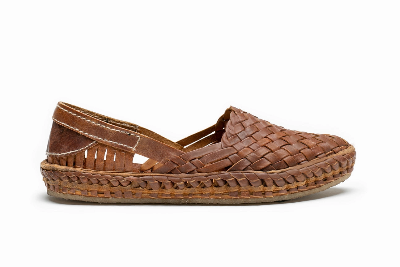 Woven Flat in Walnut Comfortable Everyday Wear