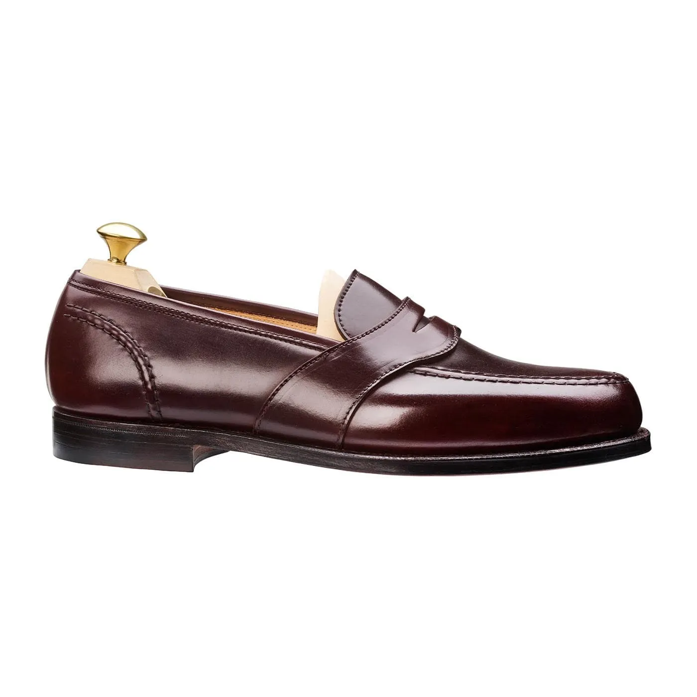 Lightweight Casual Style Yale Burgundy Cordovan