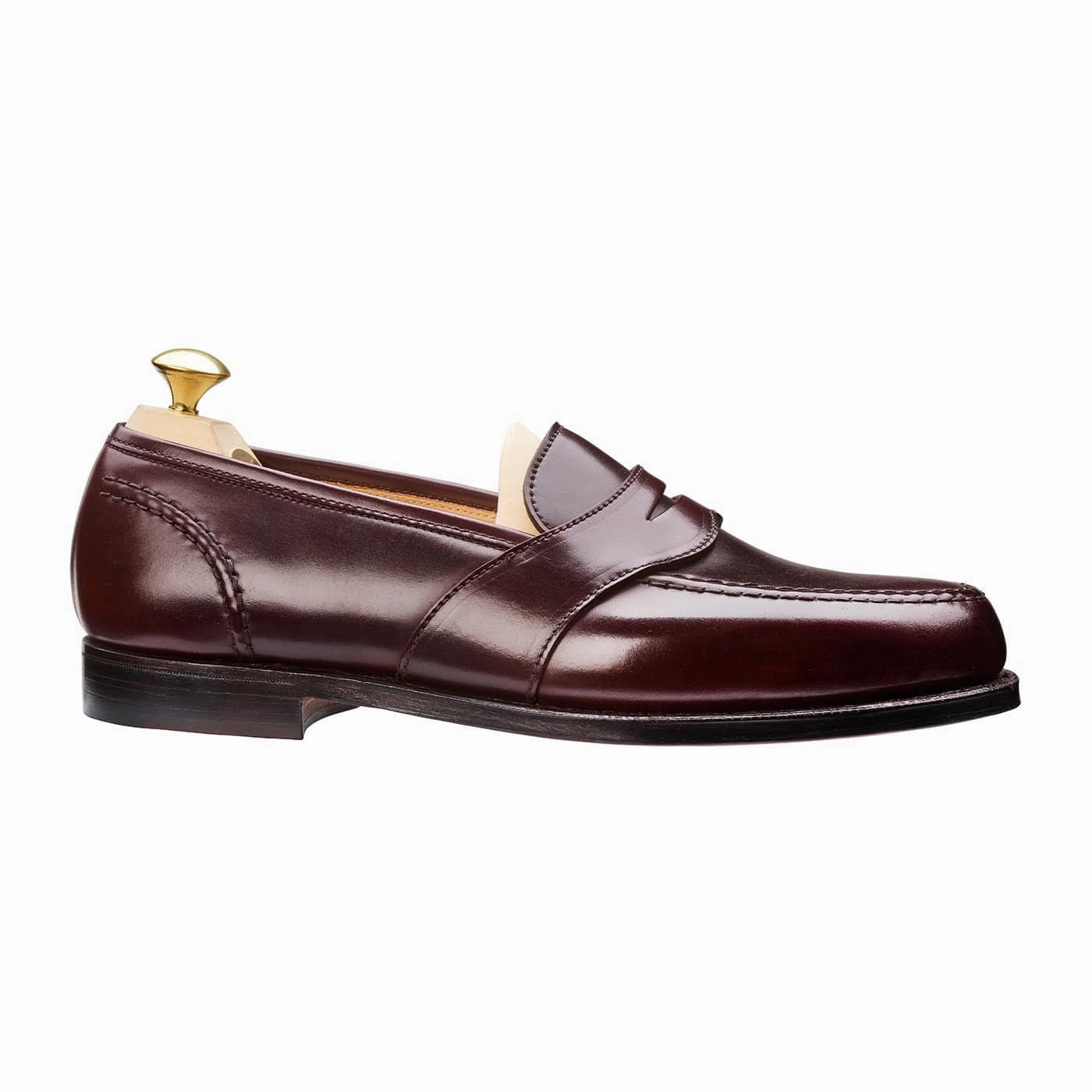 Lightweight Casual Style Yale Burgundy Cordovan