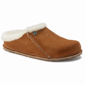 Comfort Relax Step Easy Walk Slip ZERMATT PREMIUM SHEARLING MINK SUEDE