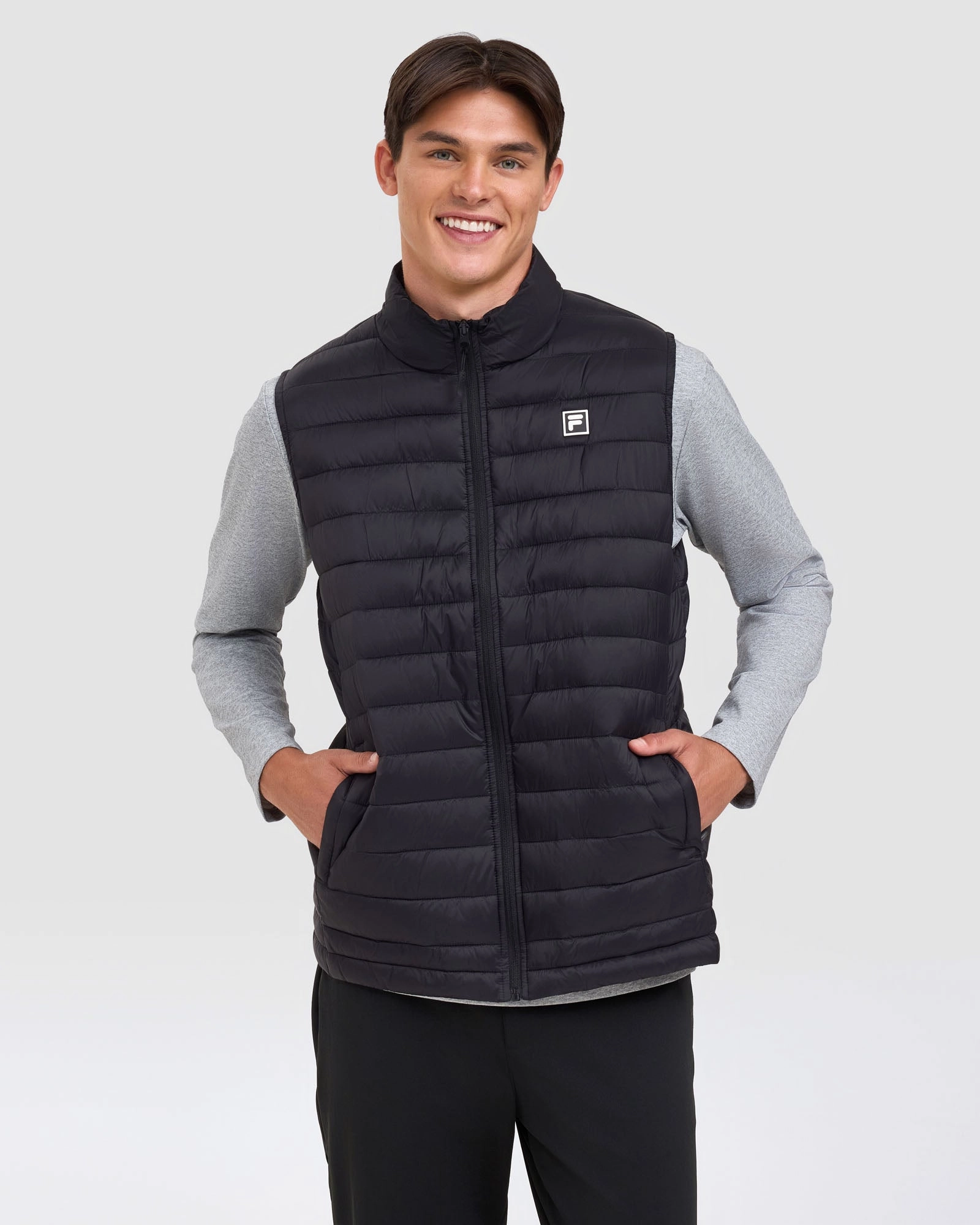Men's Theo Lite Puff Vest Reinforced Soles