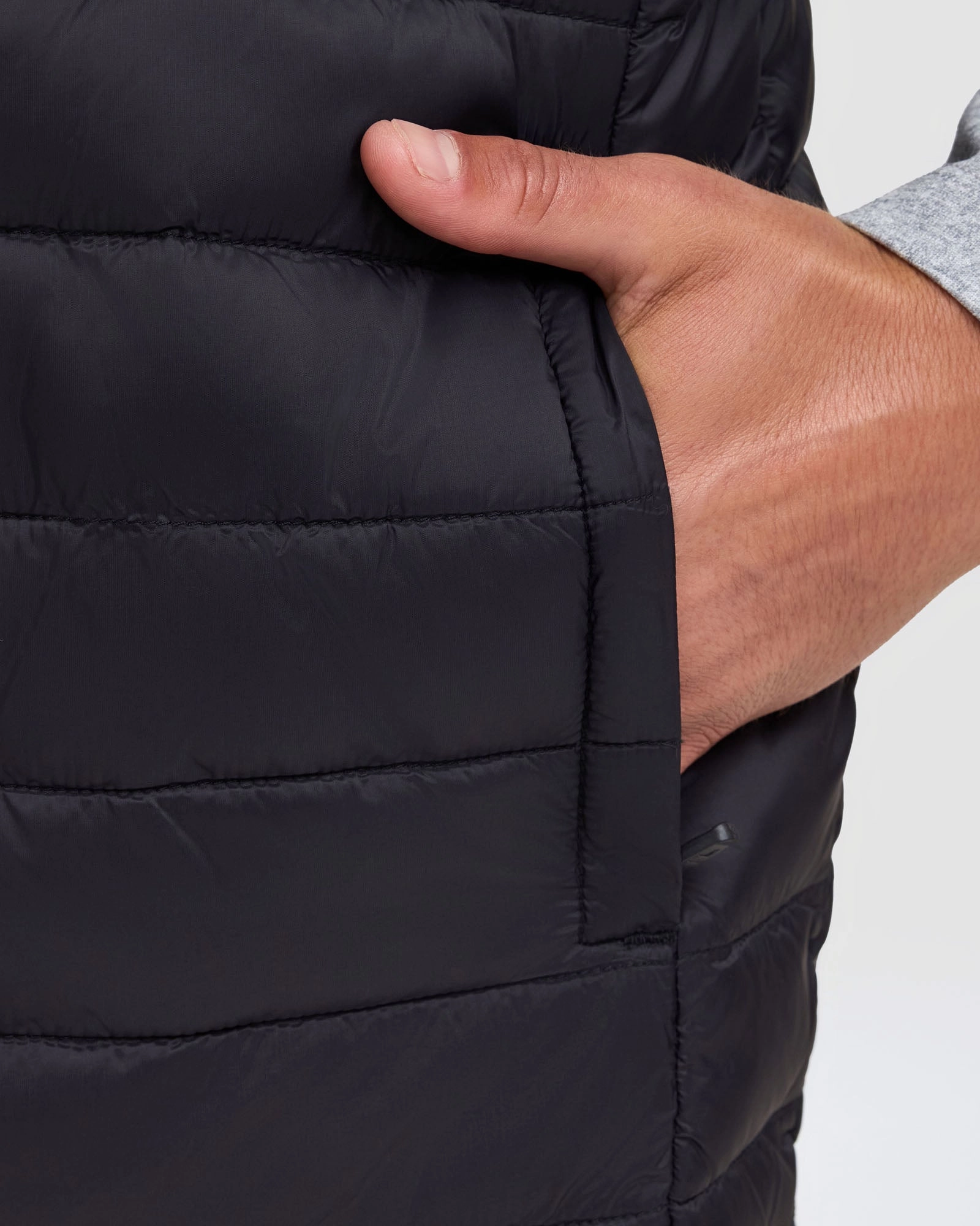 Men's Theo Lite Puff Vest Relax Slip Shoes Durable outsole