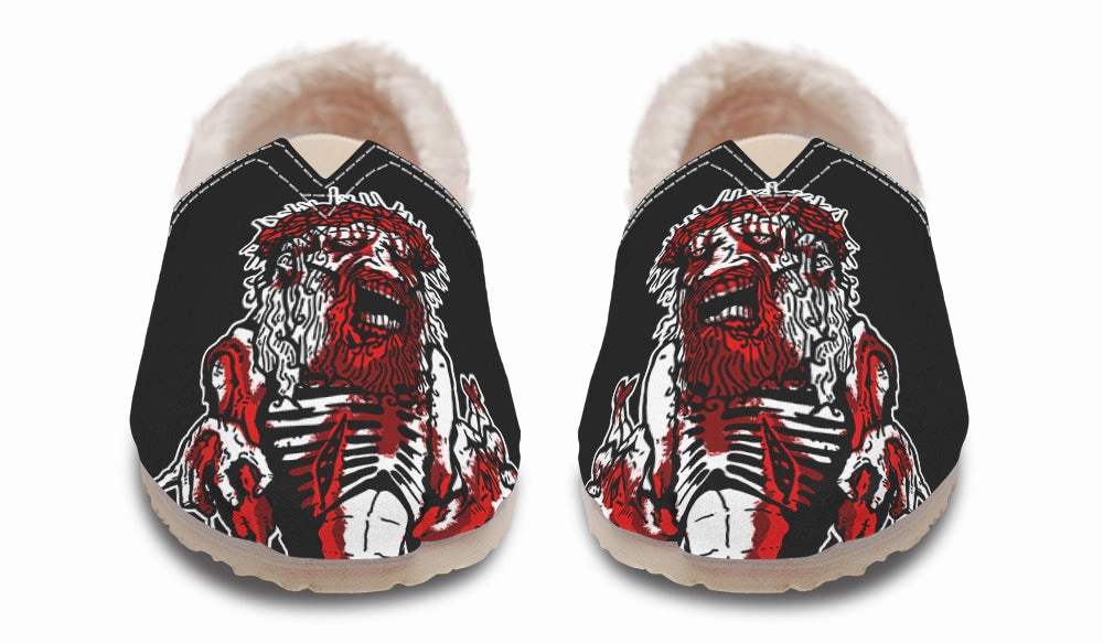 Comfort Grip Dream Path Zombie Jesus Winter Casual Shoes